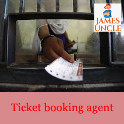 Air and rail ticket booking agent Mr. Osiur Rahaman Khan in Maligram